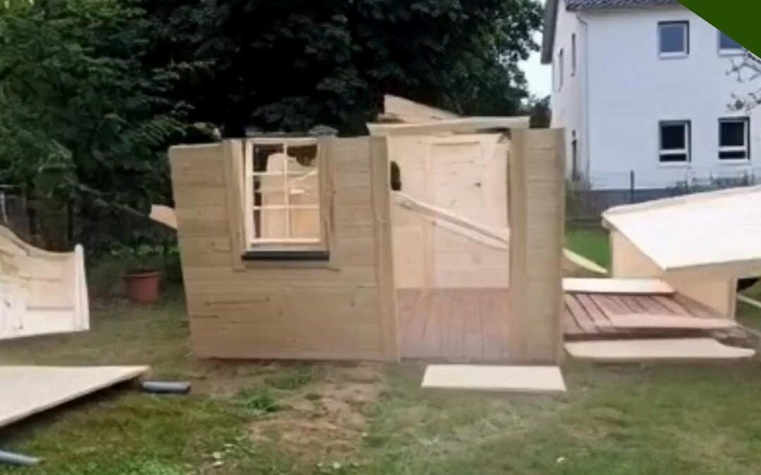 Professionelle Holzmontage im Garten – Handwerk aus Engelskirchen Ueberberg