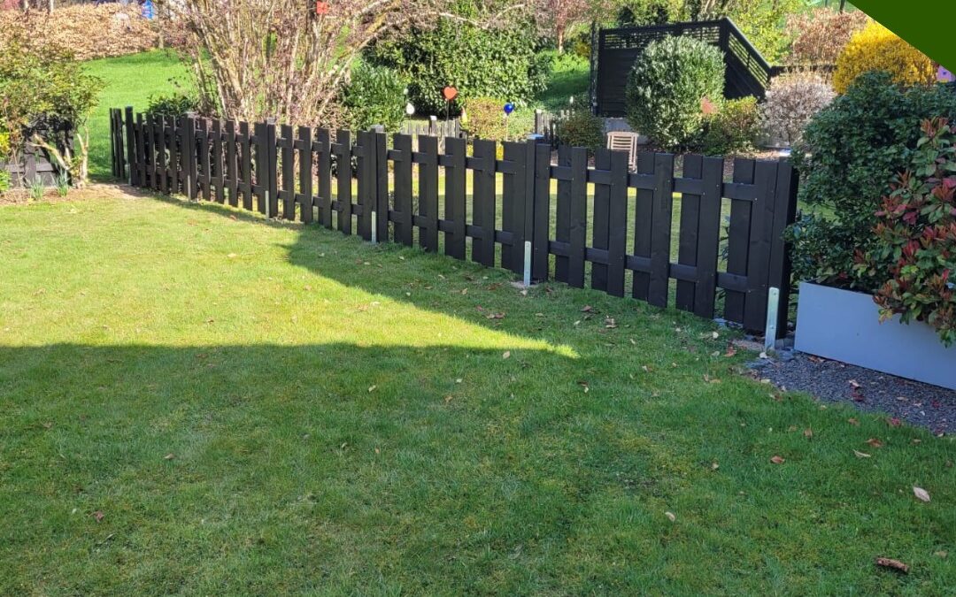 Rustikaler Zaun nach Kundenwunsch – Individuelle Sonderanfertigung aus Holz