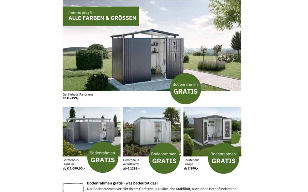 Biohort Herbst-Aktion 2025 bei Dieter Ueberberg – Gratis Bodenrahmen sichern