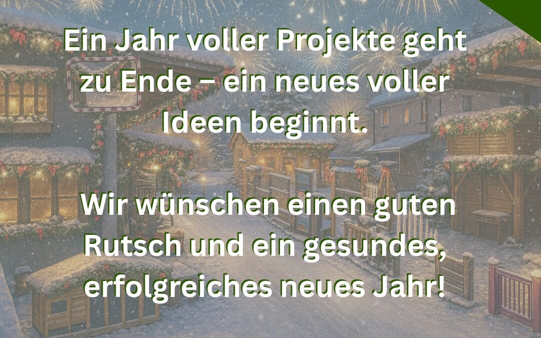 Guten Rutsch ins neue Jahr!