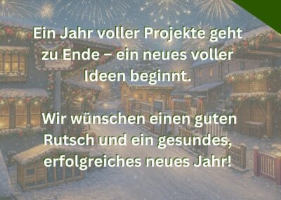 Guten Rutsch ins neue Jahr!